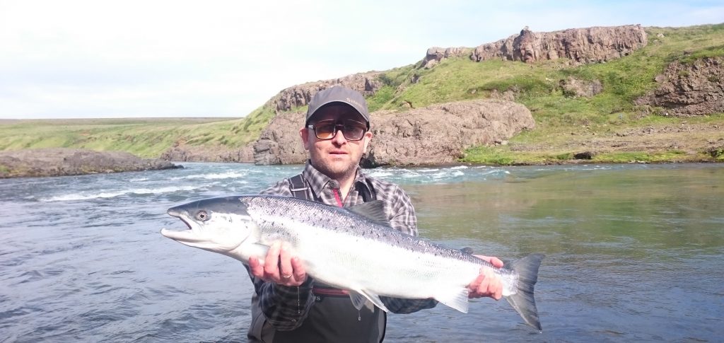 Salmon fishing in Iceland is a great adventure