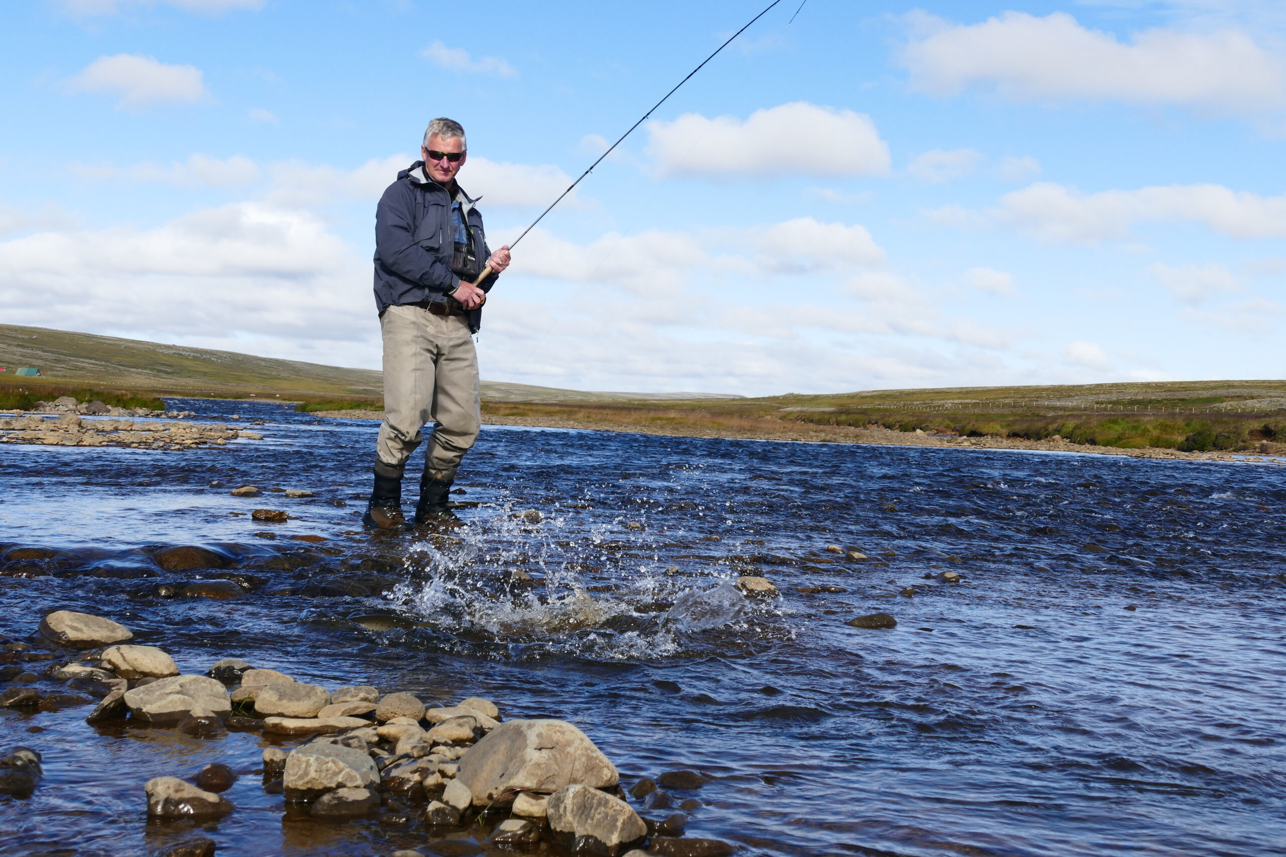 Kjarra upper section , up at the famous flats , amazing wilderness pool after pool all for your self. All floating lines smaller flies , riffling hitches and fine leaders!